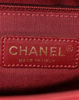 Lambskin Quilted New Medium Boy Flap Dark Red