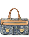 Monogram Denim Neo Speedy Blue