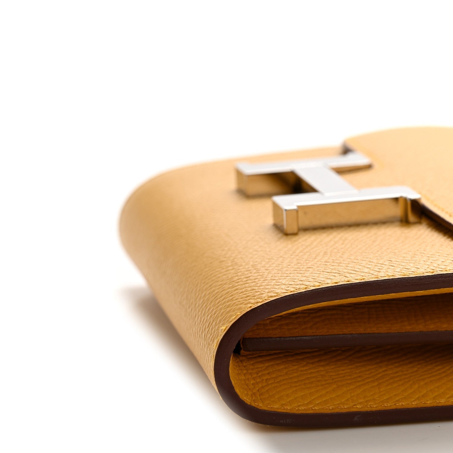 Epsom Constance Compact Passant Wallet Jaune Ambre