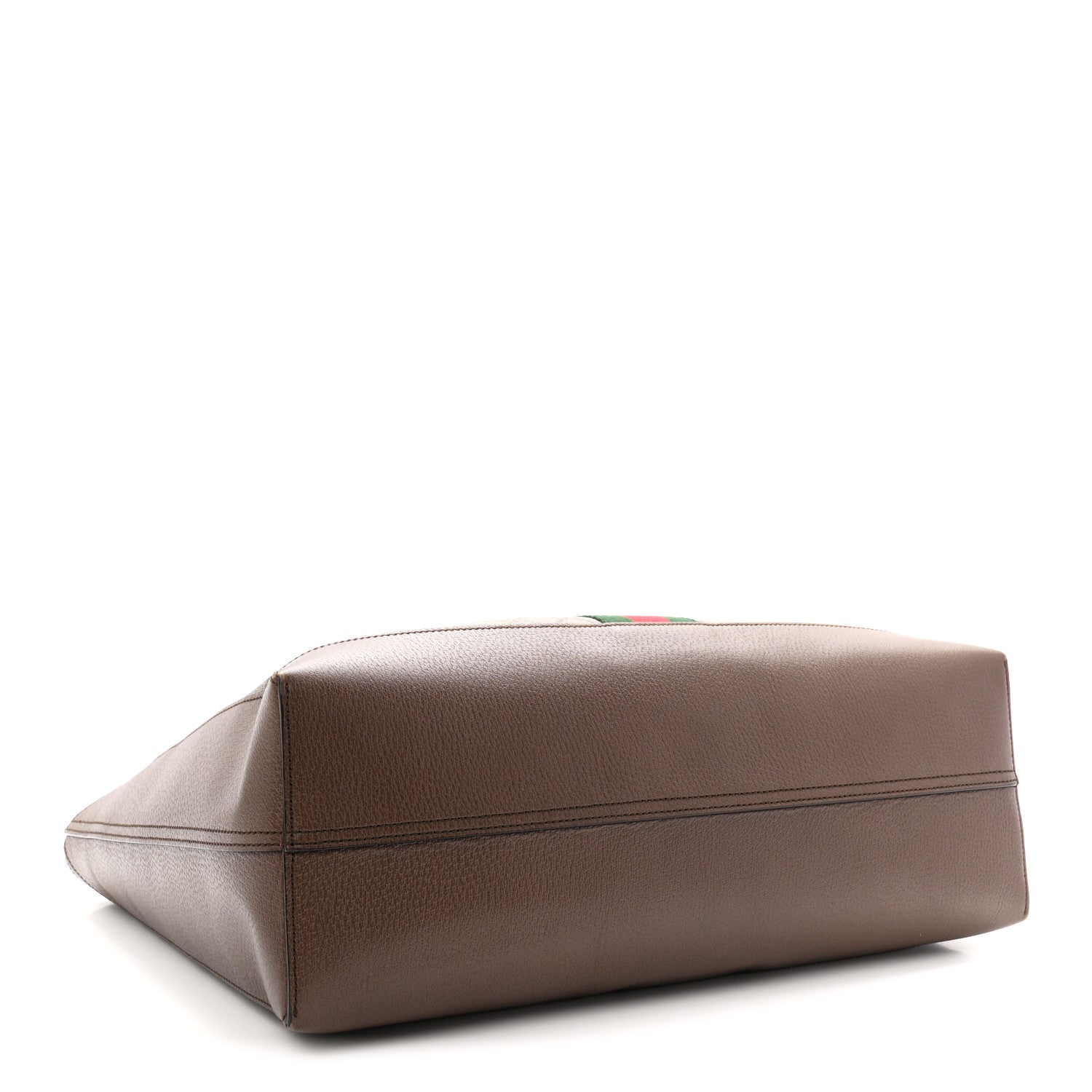 Gg Supreme Monogram Web Ophidia Tote Brown