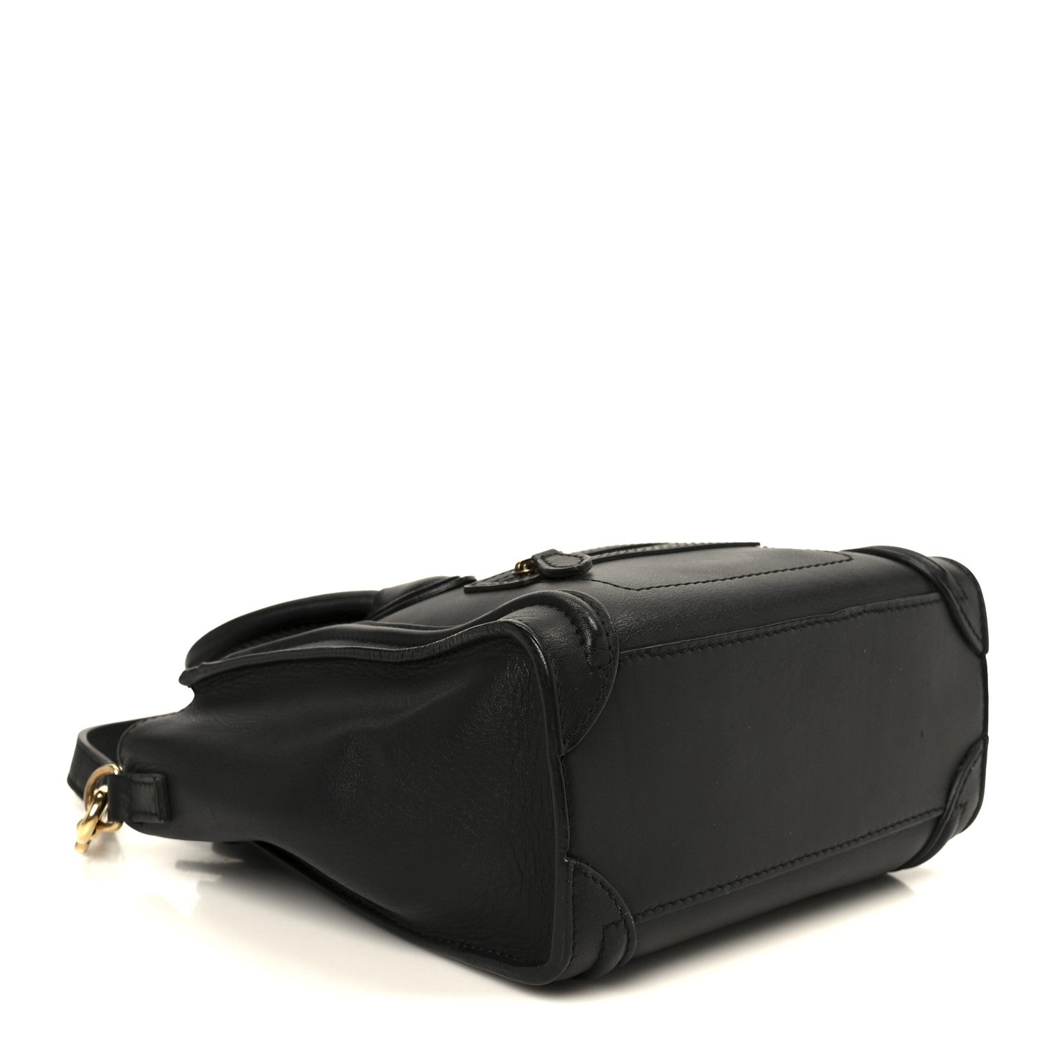 Smooth Calfskin Nano Luggage Black