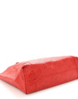 Nappa Intrecciomirage Butterfly Tote Red