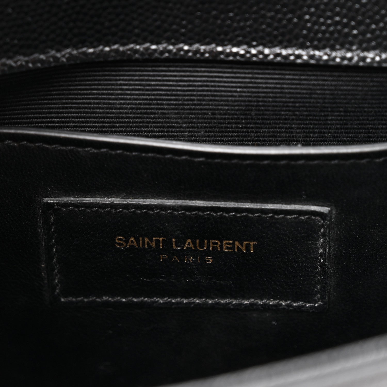Grain De Poudre Small Monogram Kate Satchel Black