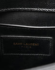 Grain De Poudre Small Monogram Kate Satchel Black