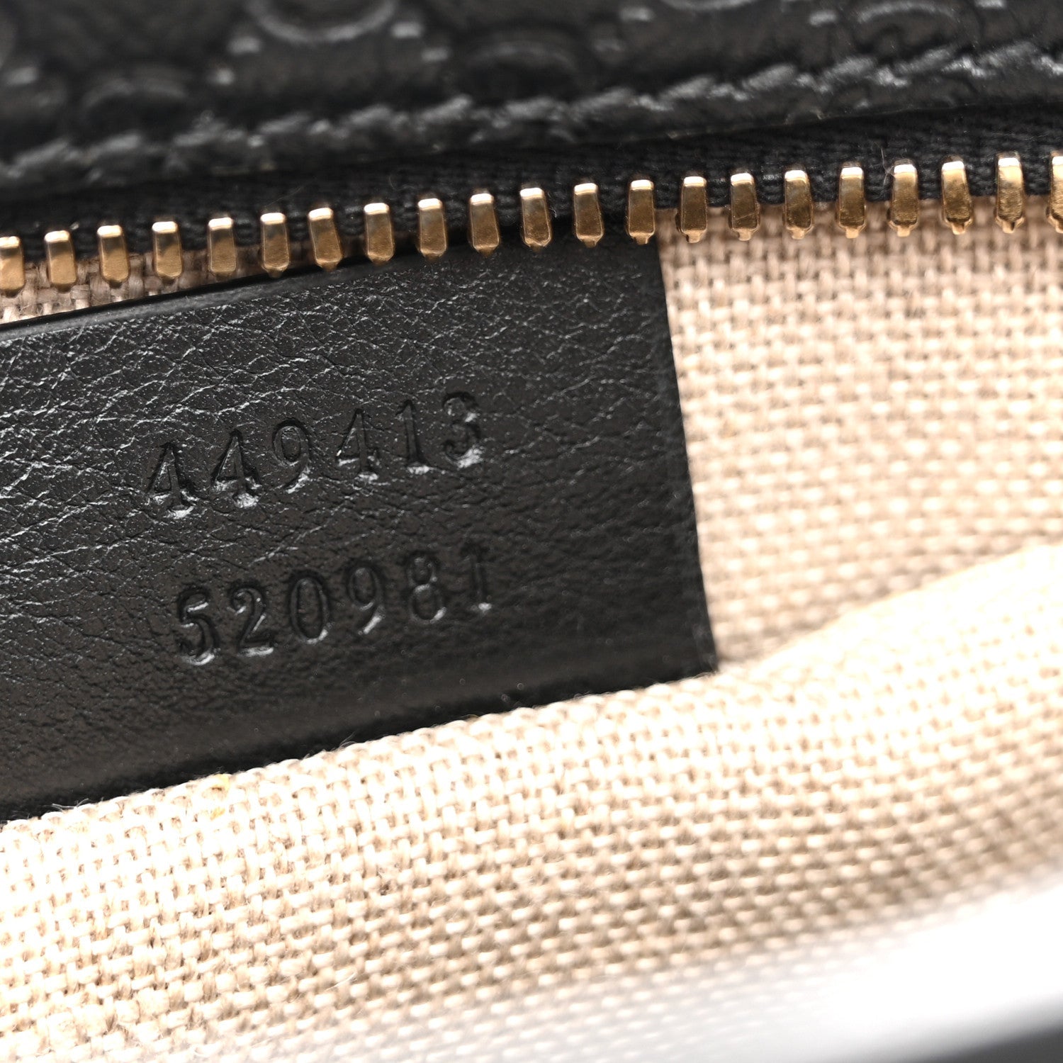 MicroGCCIssima Mini Bree Messenger Bag Black