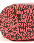 Monogram Graffiti Speedy 30 Fuchsia