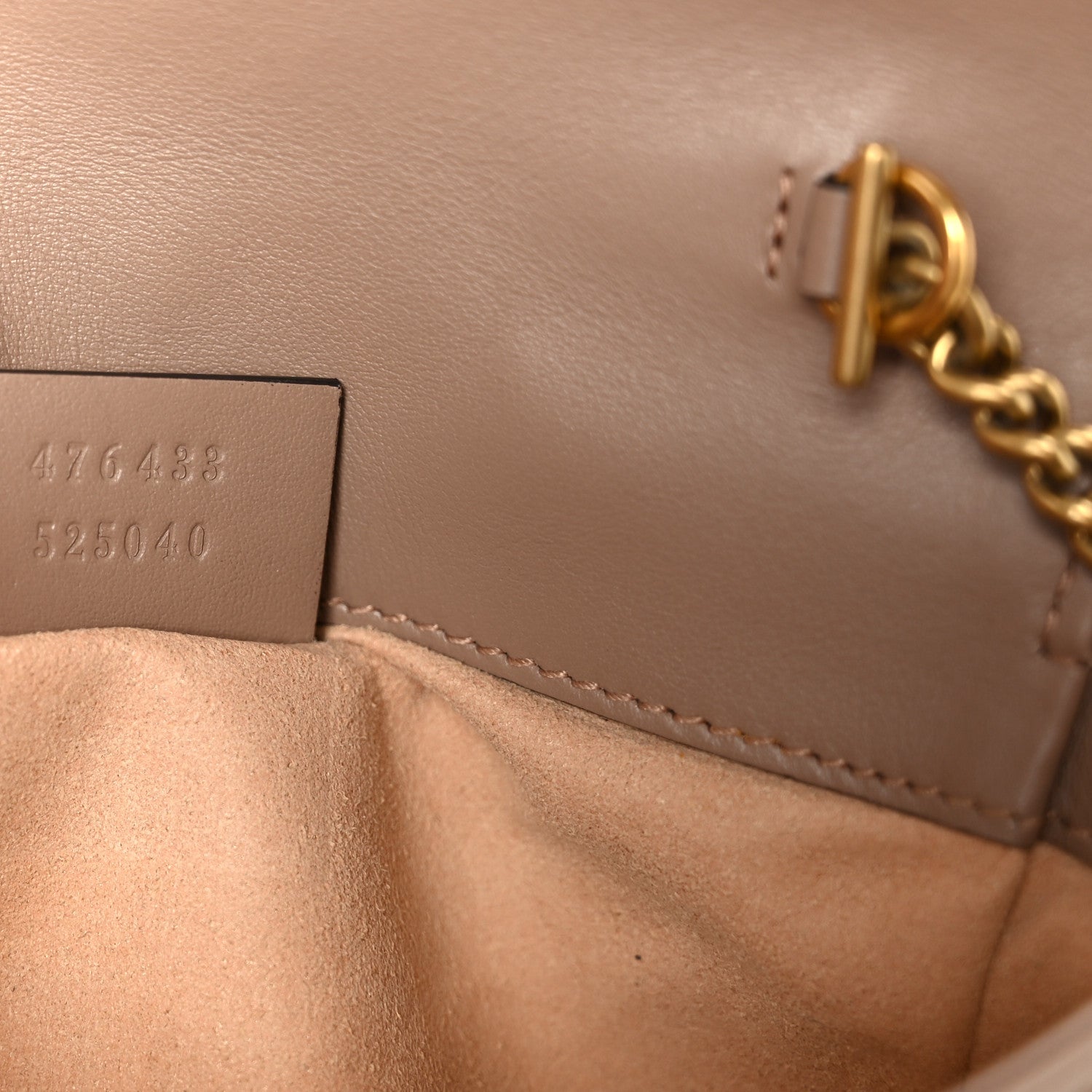 Calfskin Matelasse Super Mini GG Marmont Shoulder Bag Porcelain Rose