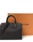 Empreinte Monogram Giant Speedy Bandouliere 25 Chocolate