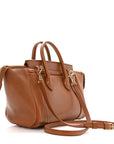 Supple Shiny Lambskin Little New Luggage Soft Tan