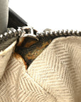 Calfskin Mini Puzzle Bag Khaki Green