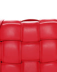 Nappa Maxi Intreccio Padded Cassette Crossbody Bag Firework