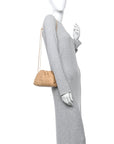 Nappa Intrecciato The Mini Pouch Almond