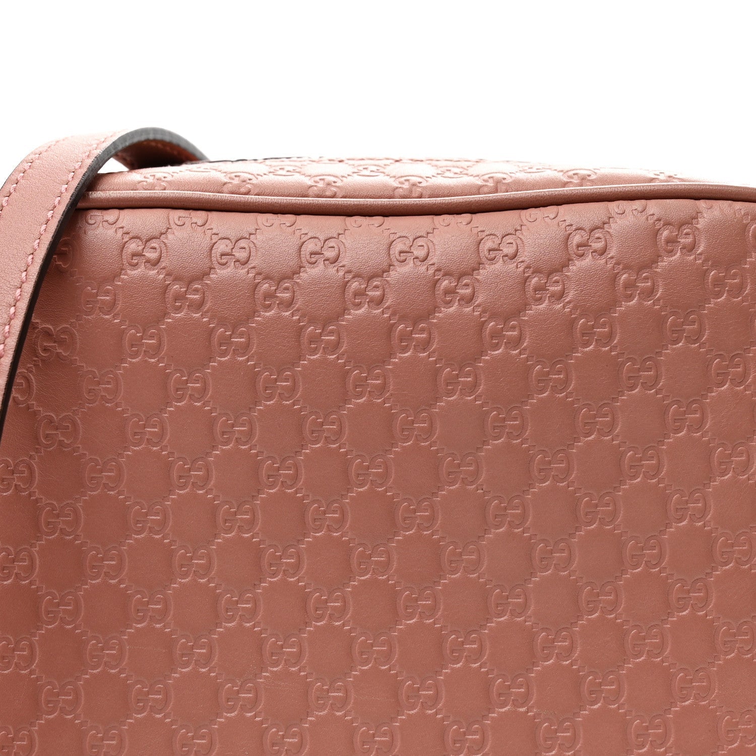 Soft MicroGCCIssima Mini Bree Messenger Bag Soft Pink