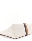 Canvas Necessaire Organizer Pouch Off White