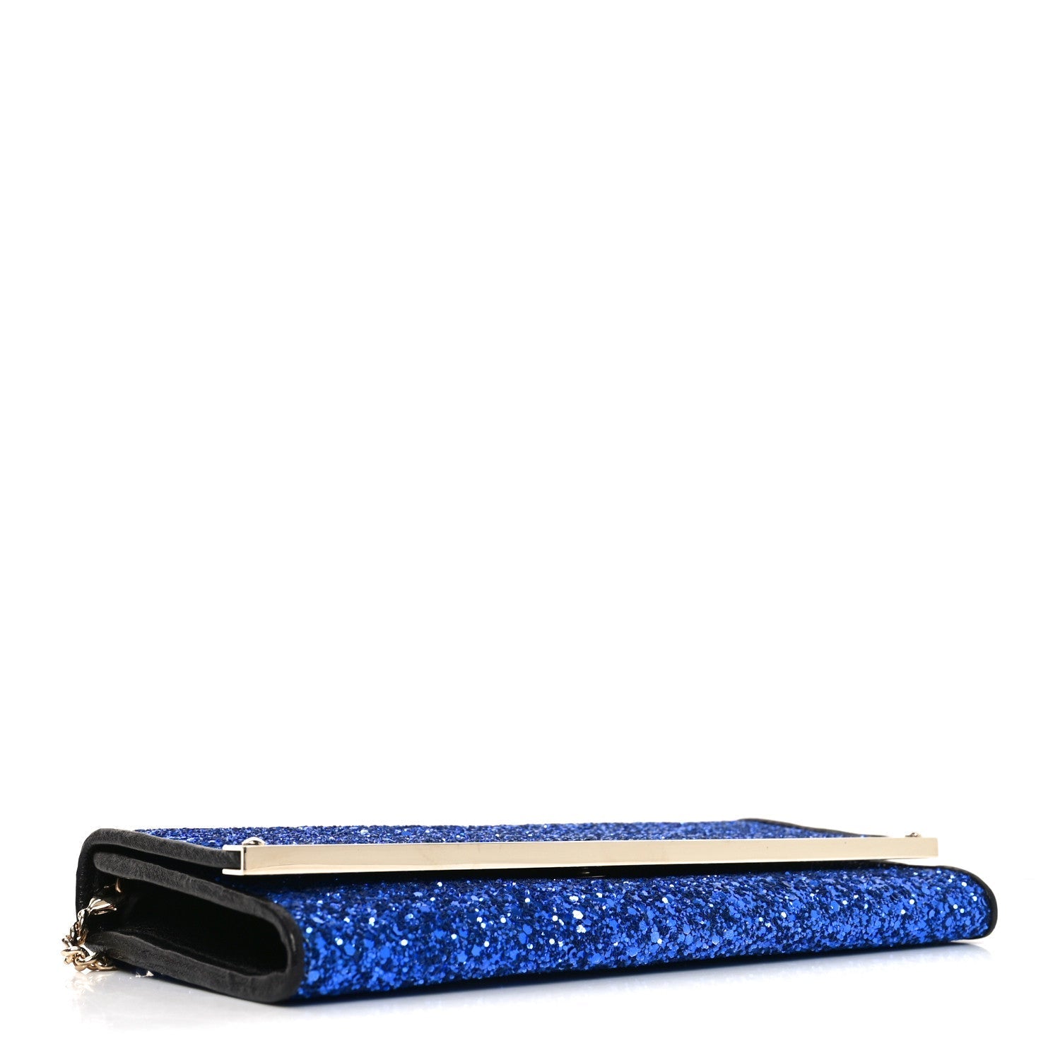 Glitter Milla Wallet on Chain Navy