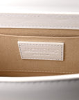 Smooth Calfskin Le Chiquito Long White