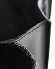 Box Calfskin Medium Classic Box Flap Bag Black