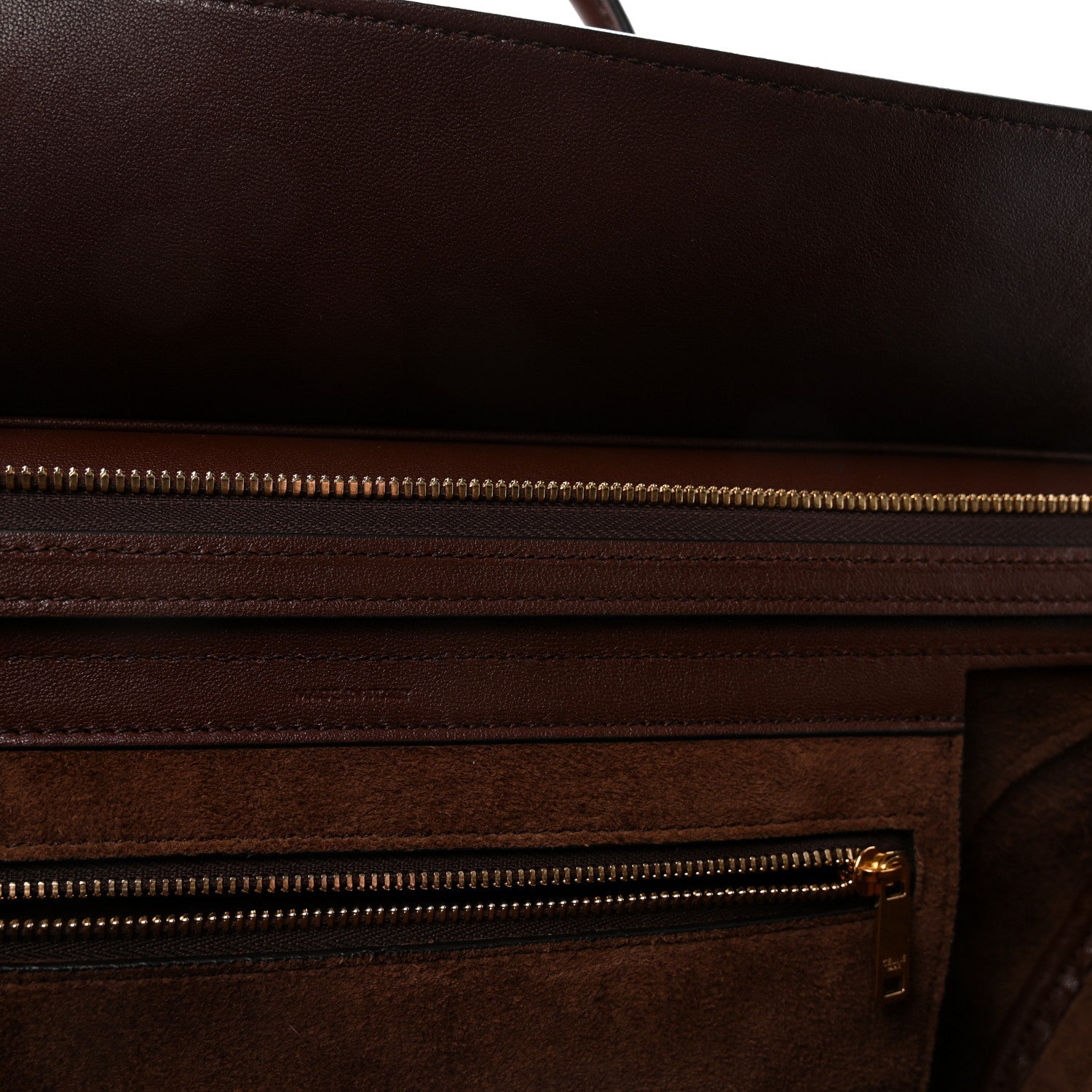 Supple Shiny Lambskin Medium New Luggage Brick