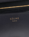 Box Calfskin Medium Classic Box Flap Bag Navy