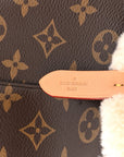 Monogram Shearling Cozygram Neonoe BB