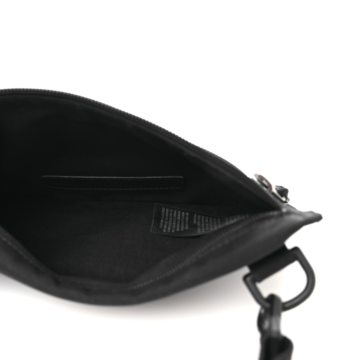 Nylon Explorer Crossbody Pouch Black