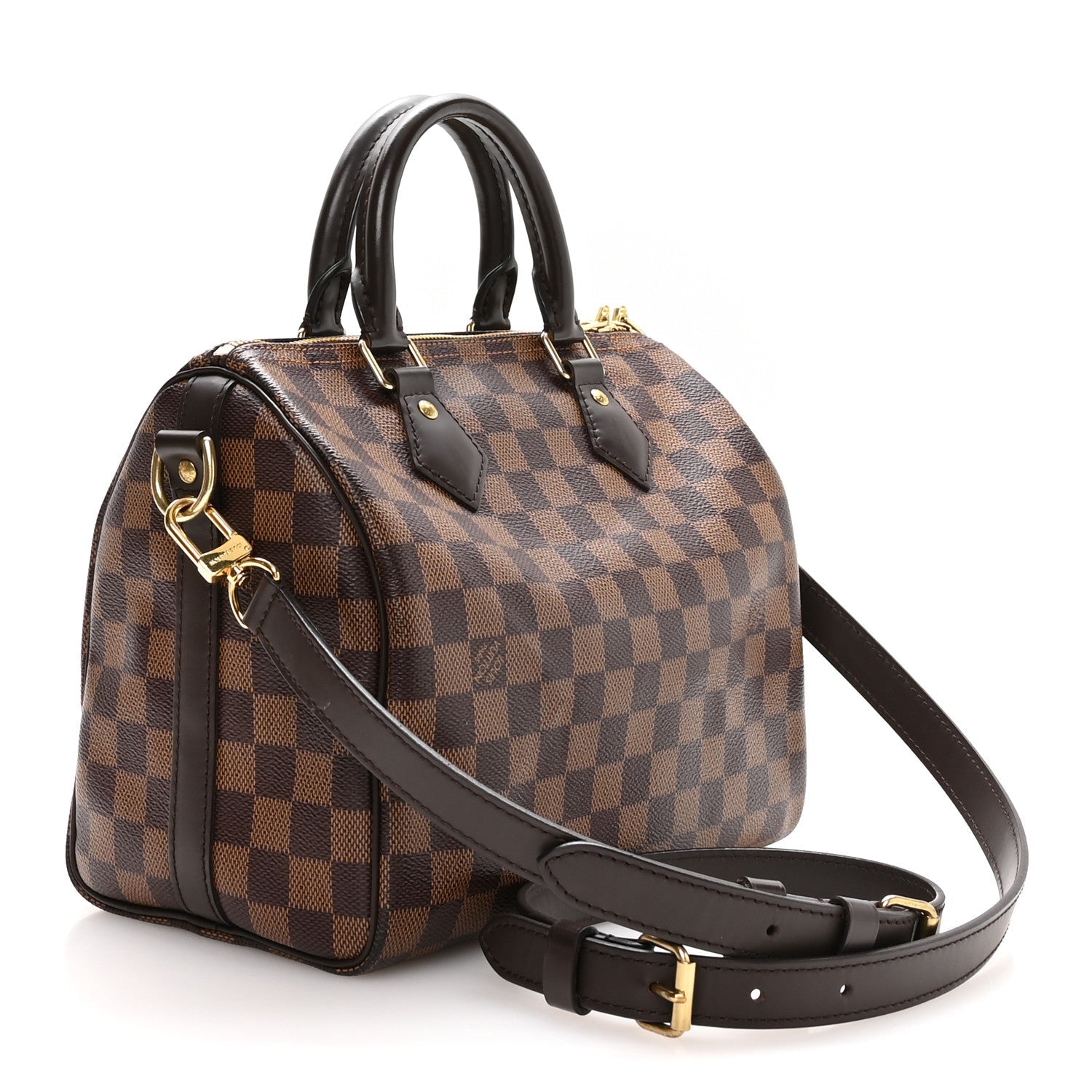 Damier Ebene Speedy Bandouliere 25