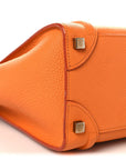 Goatskin Micro Luggage Light Orange