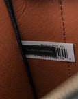 Grained Calfskin Small The Tote Bag Blue Sea