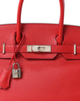 Epsom Birkin 30 Rouge Vif