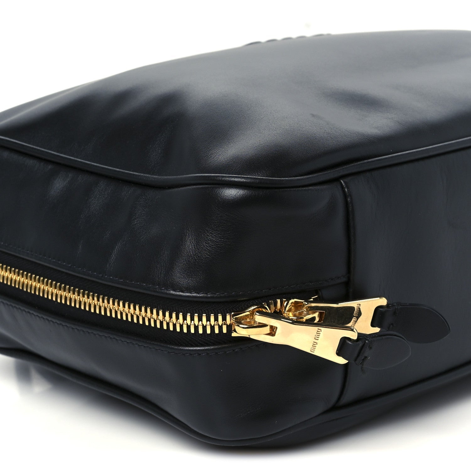 Soft Calf Softy Large Beau Top Handle Bag Black