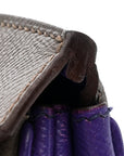 Epsom Bi-Color Horseshoe Birkin 35 Etain Crocus