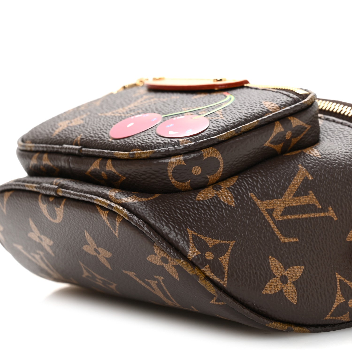 LV X TM Monogram Cerises Mini Bumbag