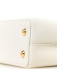 Taurillon Ayers Capucines Mini White Snow White