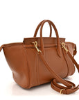 Supple Shiny Lambskin Small New Luggage Soft Tan
