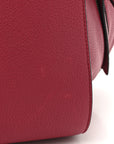 Grained Calfskin Small Hammock Shoulder Bag Raspberry