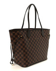Damier Ebene Neo Neverfull MM Rose Ballerine