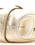 Metallic Nappa Mini Joie Shoulder Bag Pirite
