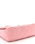Lambskin Quilted Medium CHNL 19 Flap Light Pink