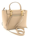 Grained Calfskin Micro Belt Bag Light Taupe