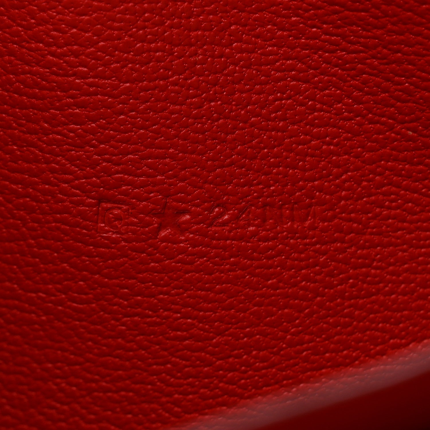 Shiny Alligator Azap Wallet Geranium