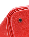 Taurillon Clemence Picotin Lock 22 MM Rouge Tomate