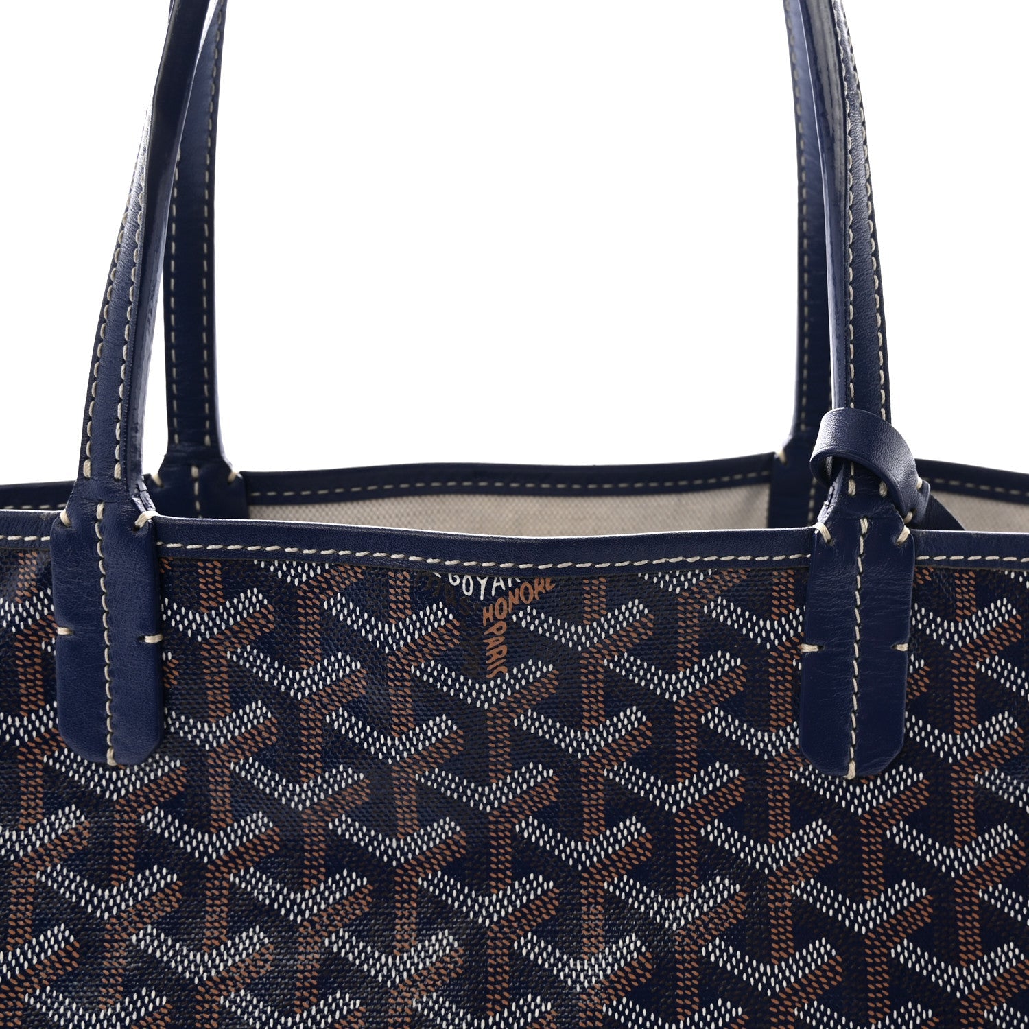 Goyardine Saint Louis PM Navy