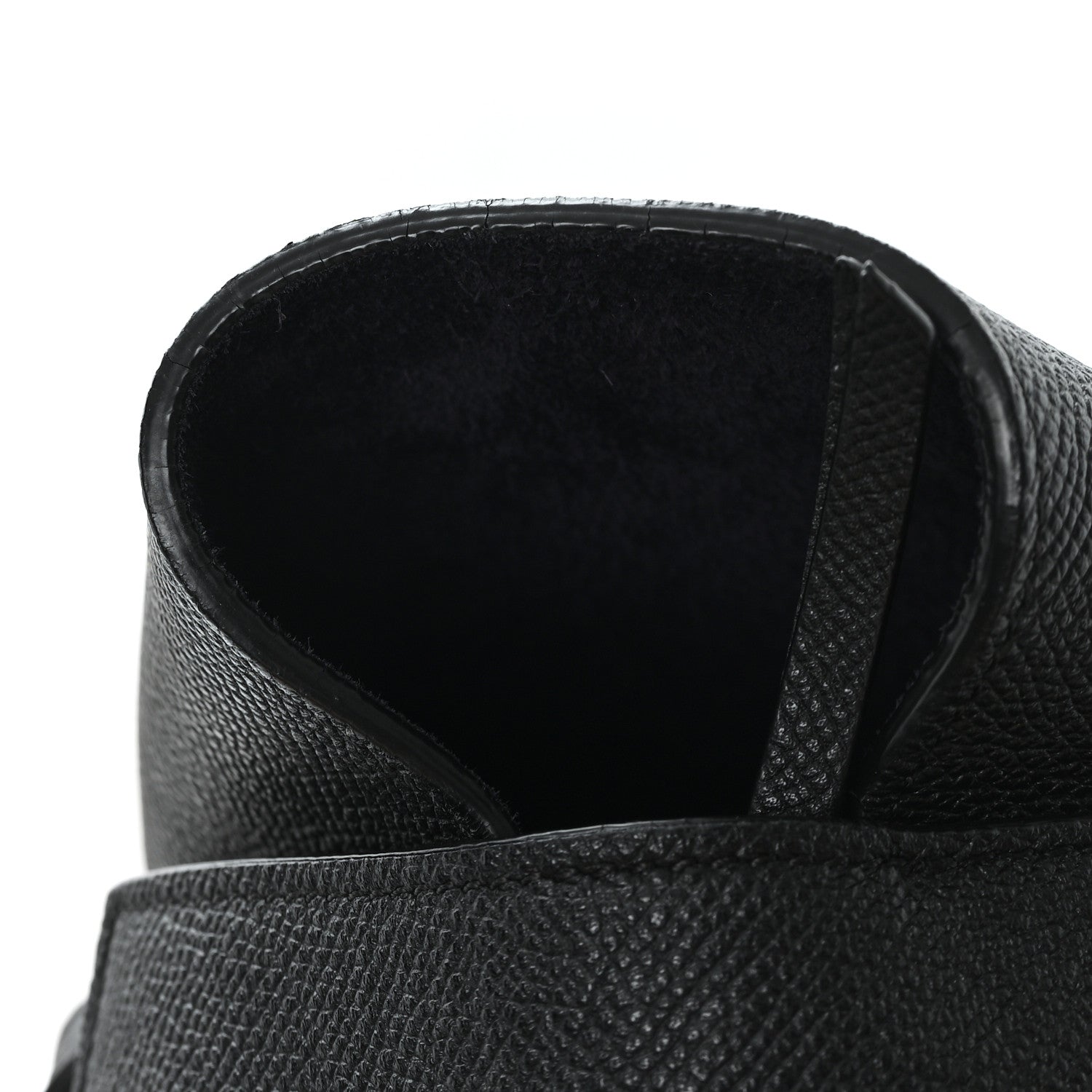 Grained Calfskin Mini Belt Bag Black