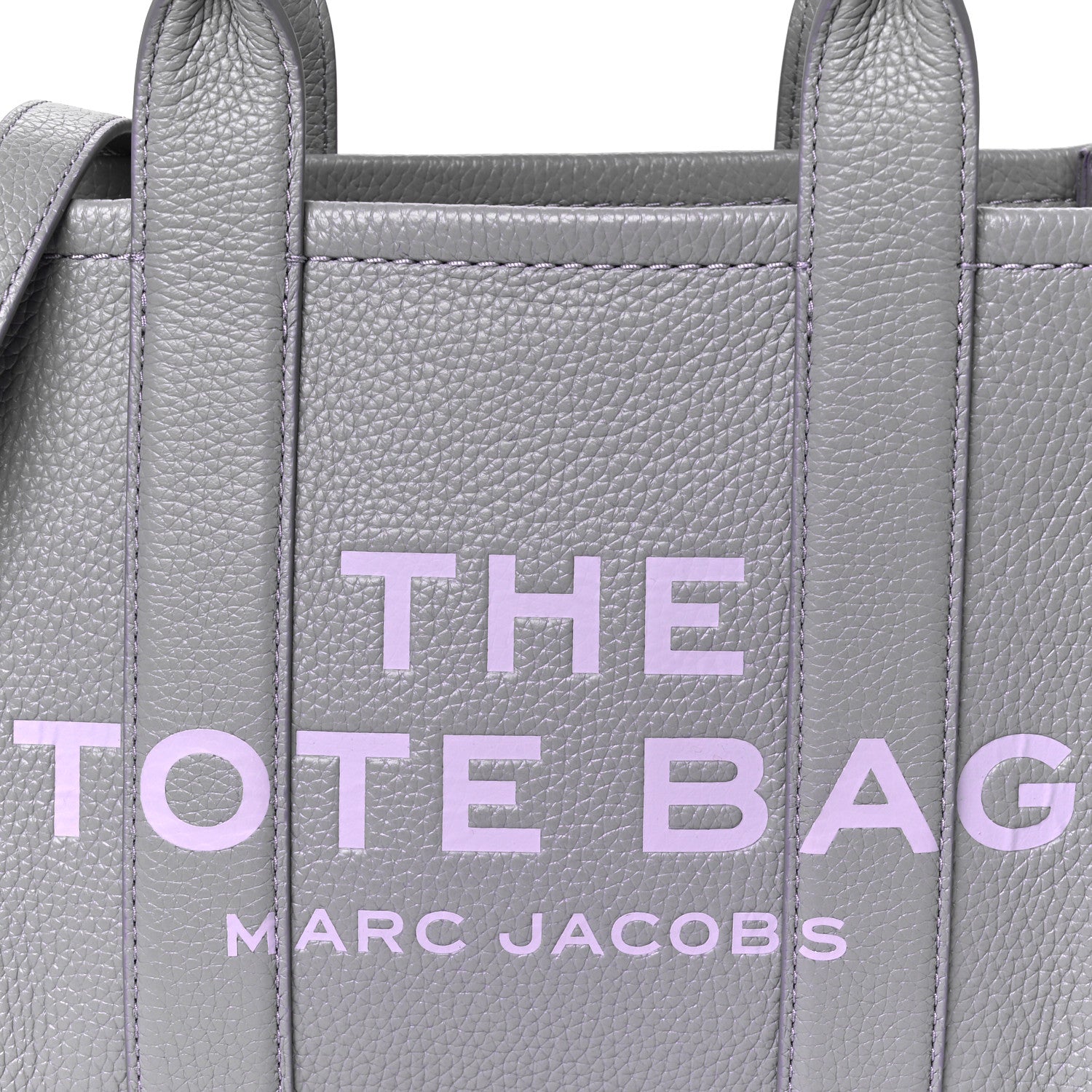 Grained Calfskin Small The Tote Bag Lavender