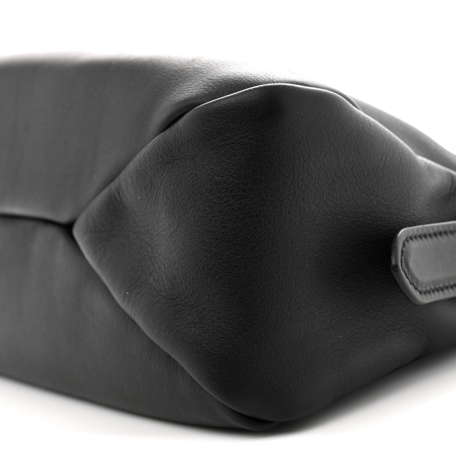 Soft Calfskin Medium Aimee Shoulder Bag Black