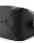 Soft Calfskin Medium Aimee Shoulder Bag Black