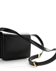 Box Calfskin Small Classic Box Flap Bag Black