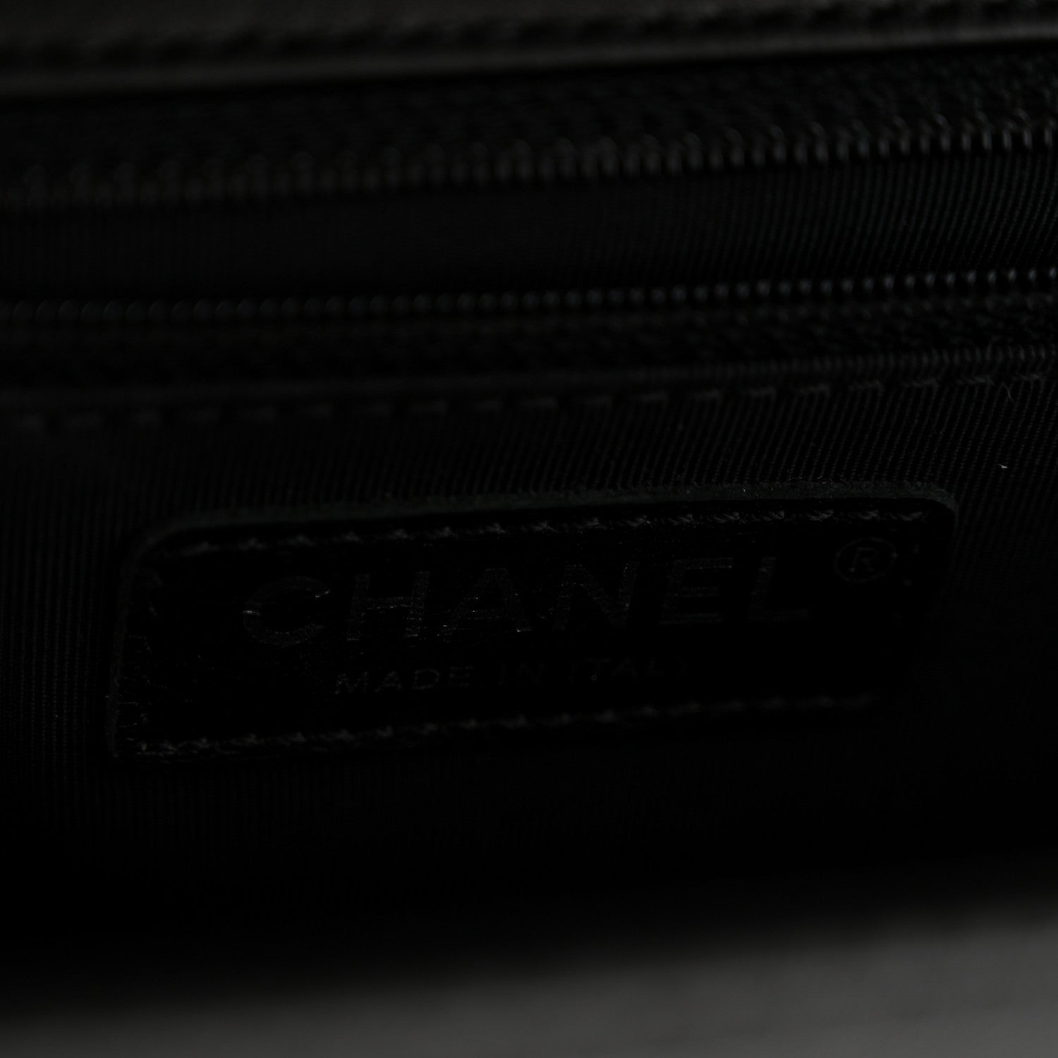 Lambskin Quilted New Medium Boy Flap Black
