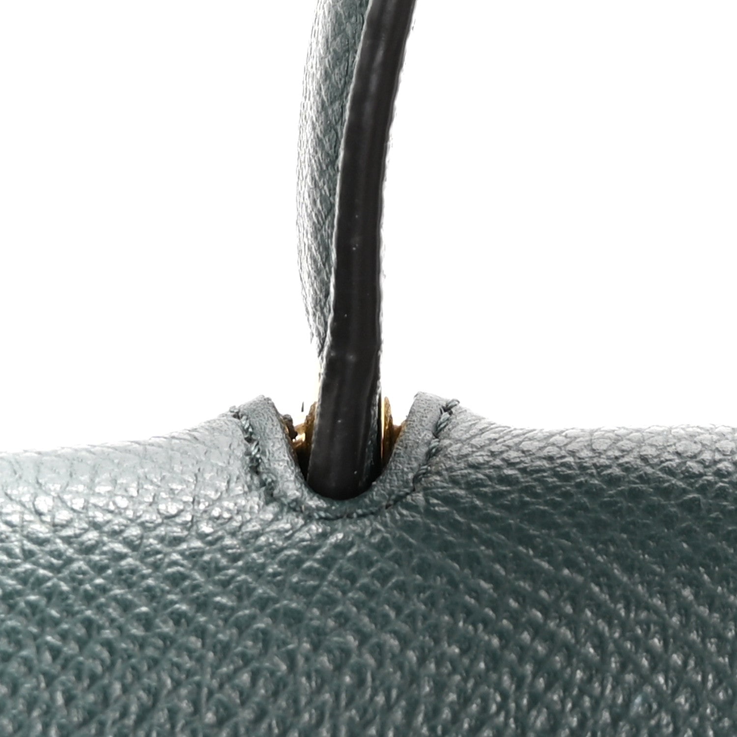Grained Calfskin Micro Belt Bag Amazone