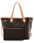 Monogram Neo Neverfull MM Pivoine